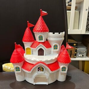 Nintendo Super Mario Mushroom Kingdom Peach Castle Playset Castle Only